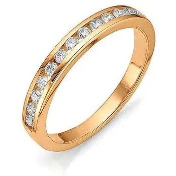 Alcor ring with diamonds in red gold
Alcor ring with diamonds in red gold