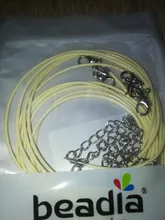 5 unids/lote 1,5mm 2mm encerado algodón ajustable trenzado collares de cuerda y amuleto colgante joyería resultados langosta cierre cable cadena