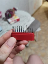 18 tipo elegir 10 unids/set fresas de diamante dentales taladro de alta velocidad pieza Dental de alta velocidad fresas dentista polaco herramienta