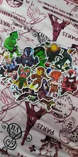 50 Uds de dibujos animados pegatinas Marvel bien los Vengadores etiqueta engomada impermeable equipaje Skateboard guitarra portátil pegatinas juguete de niño