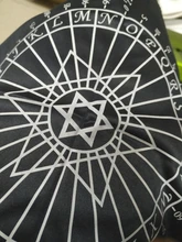 Mantel de péndulo mágico de 30x30cm, péndulo, runas, mesa de Altar, adivinación