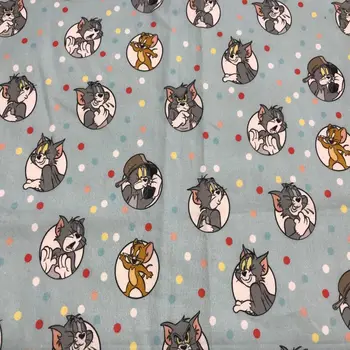 Disney tom & jerry 100% cotton poplin fabric 
Disney tom & jerry 100% cotton poplin fabric