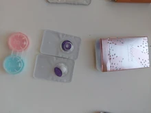 2 unids/par lentes de contacto de Color ojo diamantes serie Azul lentes de contacto de Color de lente de contacto para los ojos de lentes de contacto