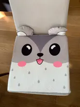 Cojín elevador para silla de comedor de bebé, cojín para asiento de silla alto extraíble para niños, aumenta el asiento