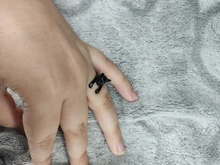 Anillo ajustable para gato, anillos de animales, joyería para hombre y mujer