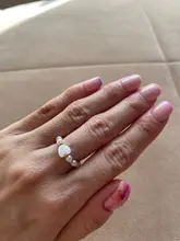 Moda Coreana de cuerda elástica perla anillo Simple elegante mujer en forma de corazón de oro anillo encantador mujeres regalo para niñas, joyería