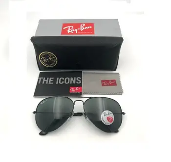 

(%100 Original Official Distributor) Rayban RB 3025 002 58 Polarized Aviator Unisex Sunglasses