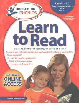 Hooked on Phonics Learn to Read - Levels 1 & 2 Complete, Volume 1: early Emergent Readers (Pre-K Ages 3-4)
Hooked on Phonics Learn to Read - Levels 1 & 2 Complete, Volume 1: early Emergent Readers (Pre-K Ages 3-4)