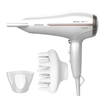 Hairdryer Cecotec DC Bamba IoniCare 5200 Aura 2300W
Hairdryer Cecotec DC Bamba IoniCare 5200 Aura 2300W
