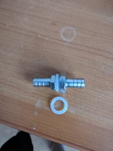 Coupler-Connector-Adapter Pipe-Fitting 16mm Bulkhead 304-Stainless-Steel 12mm Hose Barb