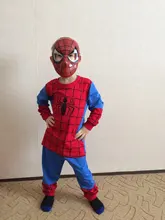 Conjuntos de ropa para niños ropa de dormir ropa de niños araña conjunto de Pijamas de algodón de las muchachas del bebé de dibujos animados Pijamas de Primavera de otoño