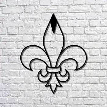 Metal Decor Fleur De Lis 70x59 cm Wall Ornament Home Decoration Wall Decor Table
Metal Decor Fleur De Lis 70x59 cm Wall Ornament Home Decoration Wall Decor Table