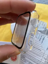 Protector de pantalla completa para Apple watch, carcasa dura mate para Apple watch 6/SE/5/4/3/360, película de vidrio templado para iwatch 2/1, 4/5