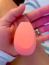 Esponja de maquillaje profesional, almohadillas cosméticas para base correctora, crema suave, esponja de agua, útiles de maquillaje de belleza TSLM2, 1 ud.