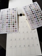 2021 pared Simple calendario semanal planificador mensual del calendario de pared de Agenda de planificación organizador diario colgando Oficina Decoración Para el hogar