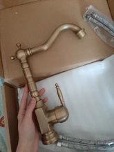 Kitchen Faucet Sink Mixer Improvement-Accessories Bathroom-Basin Antique Brass Home Tap-Crane