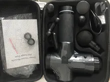 Pistola de masaje muscular, masajeador de percusión de tejido profundo, inalámbrico, nivel de 30 velocidades, profesional, manual, eléctrico