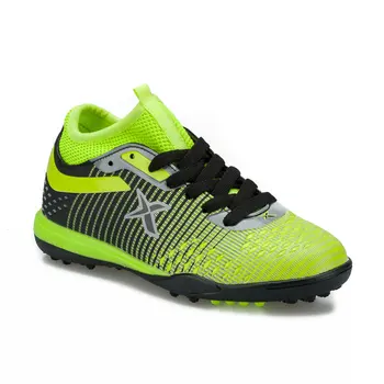 

FLO TORRE TURF Neon Green Male Child Carpet Field Shoes KINETIX