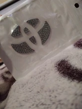 Pegatinas de diamante para decoración del volante del coche, 1 Uds., tamaño Internacional, piezas de modificación