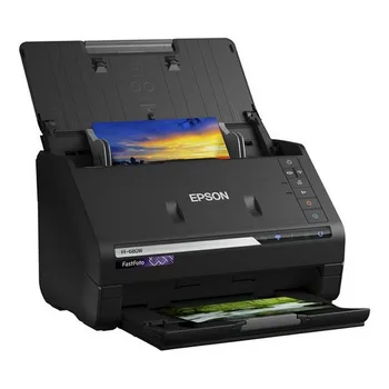 Dual Face Scanner Epson FF680W 300 dpi 45 ppm WIFI Black 
Dual Face Scanner Epson FF680W 300 dpi 45 ppm WIFI Black