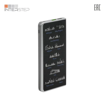 Power bank INTERSTEP PB8000QC 8000 mah, Quick Charge, 2USB, for smartphones, eco-leather, print
Power bank INTERSTEP PB8000QC 8000 mah, Quick Charge, 2USB, for smartphones, eco-leather, print