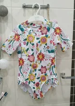 Dibujo de fruta bebé niño niñas traje de baño 1 ~ 7 año los niños baño con tapa de traje de baño para chico niñas traje de baño girls-SW426