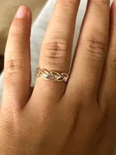 Anillos de hojas de plata de ley 925 estilo bohemio para mujer, bisutería femenina, ajustable, venta al por mayor