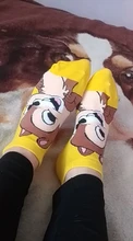 Calcetines tobilleros para mujer de algodón estilo Kawaii Disney Mickey Mouse, calcetín tobillero, verano 2020