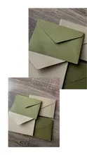Sobres de papel multifunción para tarjetas, tarjetas postales de papel, Material escolar