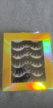 Pestañas postizas de pelo de visón falso, 5 pares, 8D, naturales/gruesas, largas, maquillaje, herramientas de extensión de belleza