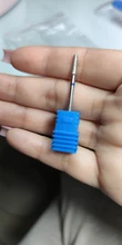 Brocas de diamante para pulir uñas, máquina eléctrica para manicura y pedicura, herramienta artística, 1 unidad