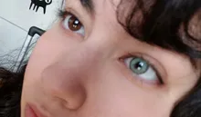 UYAAI-lentillas de Color azul para ojos, lentillas cosméticas de belleza para ojos, 2 uds.