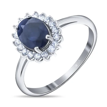 Ring made of silver with cubic zirconia Sint. And 
Ring made of silver with cubic zirconia Sint. And