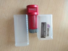 SHDIATOOL 1 pieza de brocas de perforación de diamante soldadas al vacío azulejo de porcelana M14 brocas de conexión mármol , piedra , sierra de masonryHole