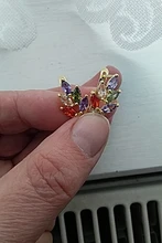 Pendientes de tuerca inusuales para mujer, joyería coreana, regalo de San Valentín, bisutería de Color rojo y plateado, pendientes de precio de fábrica, 1 par