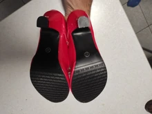 Zapatos Infantiles para niñas, calzado con lazo de cuero para fiesta de Baile de Princesa, brillantes, Color rojo sólido, tacón alto, de cuero de moda, oferta de otoño