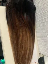 VeSunny-extensiones de cabello de doble trama con Clip, 100% cabello humano Real, 7 Uds., 120gr, Balayage, negro a marrón, rubio oscuro, #1B/4/18
