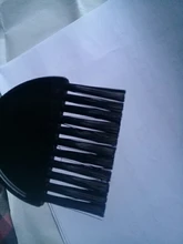 Cepillo de pelo profesional para salón de peluquería tinte permanente, tinte para colorear, peine para Estilismo negro, Herramienta #88471, 1 Uds.
