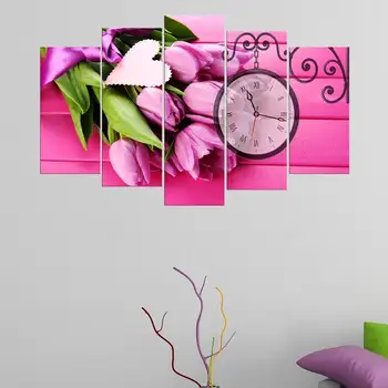 Pink Tulip 5 Parts Mdf Clock Table
Pink Tulip 5 Parts Mdf Clock Table