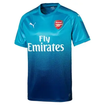 

ARSENAL FOOTBALL 2017-2018 POLO AWAY JERSEY ORIGINAL ENGLISH PREMIER LEAGUE ENGLAND BREATHABLE LICENSED TEAM PRODUCT SOCCER MENS