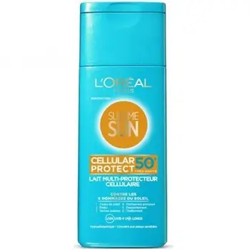 L'OREAL PARIS Sublime Sun Cell Milk multiprotectora - SPF50 - 200ml 
L'OREAL PARIS Sublime Sun Cell Milk multiprotectora - SPF50 - 200ml