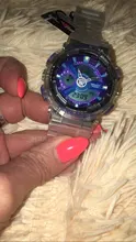 Reloj Digital de cuarzo para hombre y mujer, cronógrafo de lujo con pantalla LED, estilo militar, resistente al agua