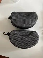 Gafas de protección EVA para esquí y nieve, lentes de sol de esquí, Snowboard, Estuche de transporte con cremallera, soporte de caja dura 40DC23, novedad