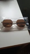 Sunglasses Vintage Retro Women Goggles Frame Lens Driver's Polygon Round Small Luxury