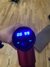 Pistola de masaje para terapia muscular, masajeador deportivo para el dolor, relajación corporal, adelgazamiento, alivio con 4 cabezales, 32 velocidades, 8000r/min