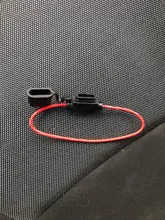 Fuse-Holders Socket Car-Fuse In-Line Waterproof Blade-Type 10A15A20A25A Medium 5PCS