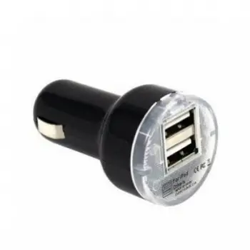 Car Charger - Double USB ports - Color 
Car Charger - Double USB ports - Color