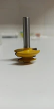 1PC de 45 grados de bloqueo de broca para ranuradora de inglete diámetro 1/4 /8mm mango de madera verde cortador para perforación de la carpintería herramientas