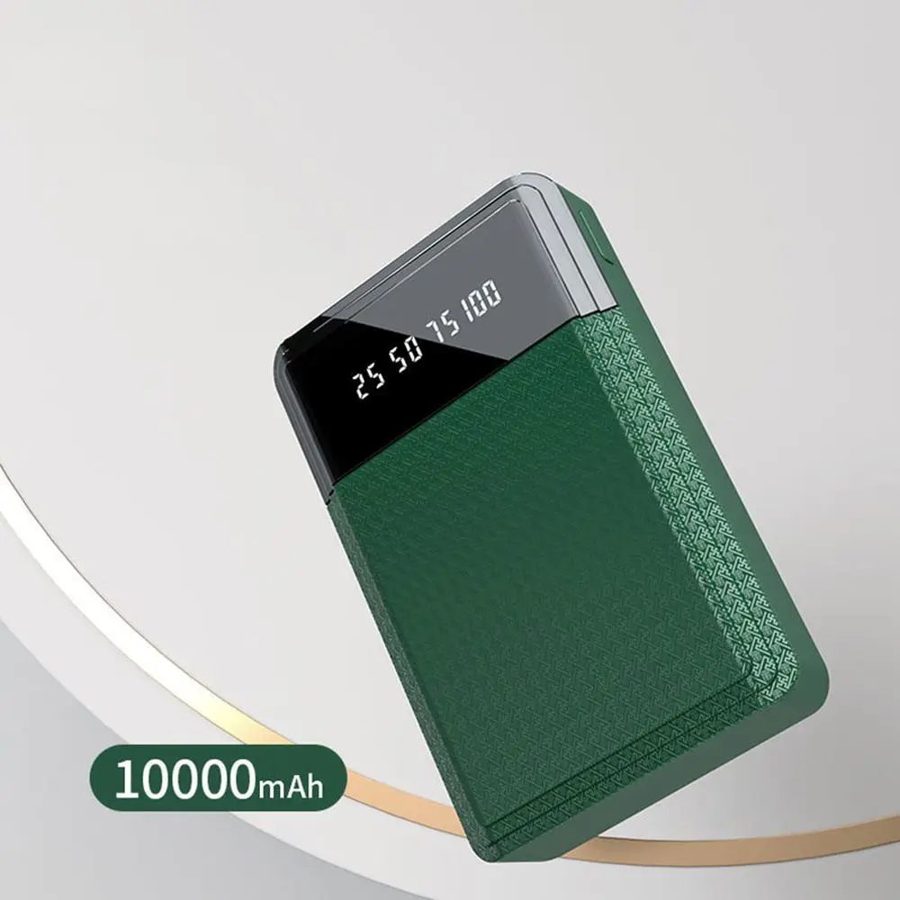 PINZHENG New Power Bank Mini Portable Charger Wireless Power Bank 10000mAh Universal Digital Display Smart Charging Powerbank
PINZHENG New Power Bank Mini Portable Charger Wireless Power Bank 10000mAh Universal Digital Display Smart Charging Powerbank