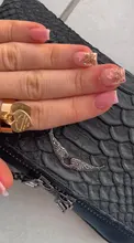 Anillo chapado en oro rosa para niña y mujer, sortijas de acero inoxidable con abalorio, joyería de corazón dulce para mujer, regalo de varias tallas